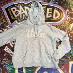 UCLA Gray Hoodie by L.O.G.G. – Size Medium, Cozy Pullover with Kangaroo Pocket​